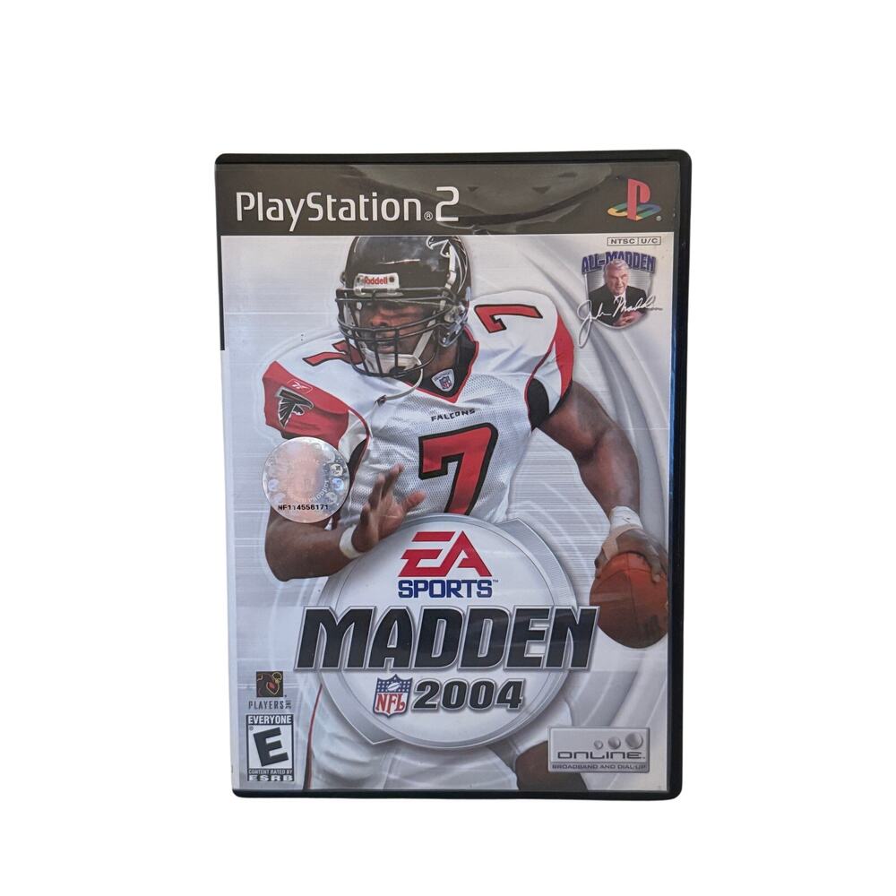 PS2 Sports Game Lot of 7 - Madden NFL 04 05 06 08 NCAA 08 ESPN 2K5 Tiger Woods